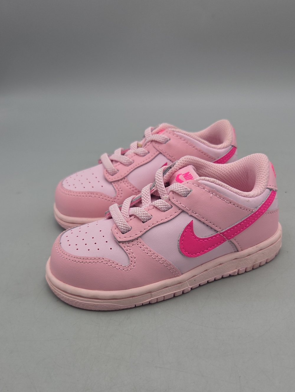 Nike Dunk Low SB ‘Triple Pink’ Shoes Sneakers Toddler 8 C